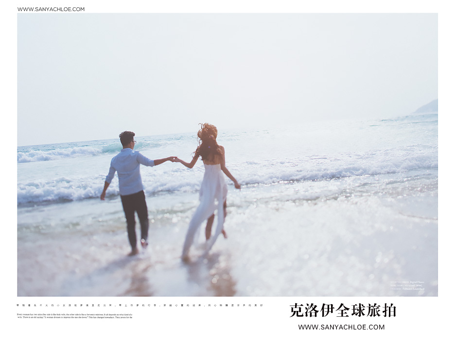 普吉岛海景婚纱照，不一样的海景感觉